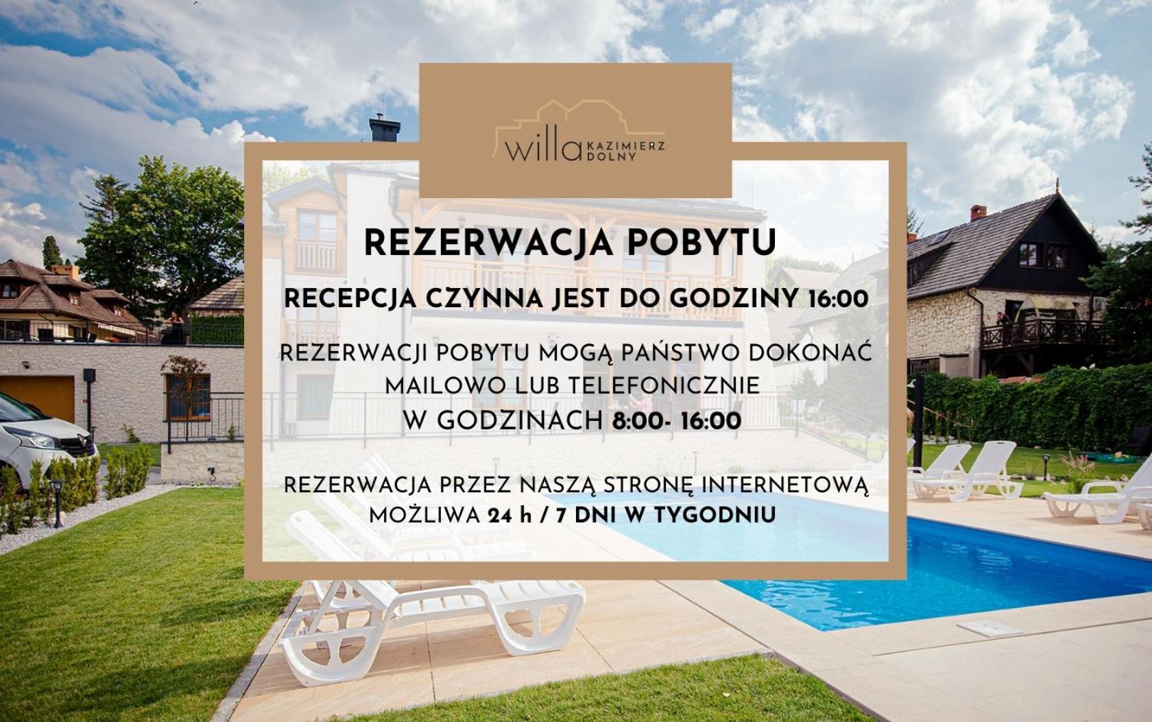 Willa Казимеж Долни Екстериор снимка
